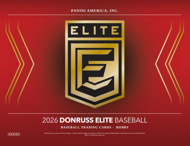 2026 Panini Donruss Elite Baseball Hobby Box