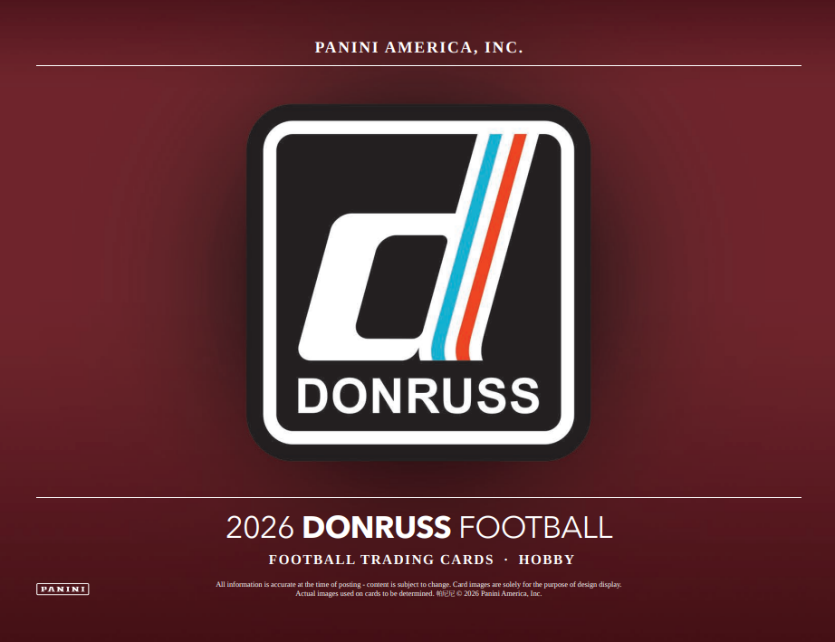 2026 Panini Donruss Football Hobby 12-Box Case
