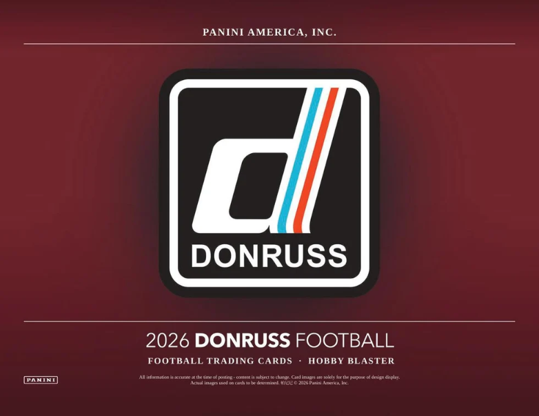  2026 Panini Donruss Football Hobby Blaster 20-Box Case
