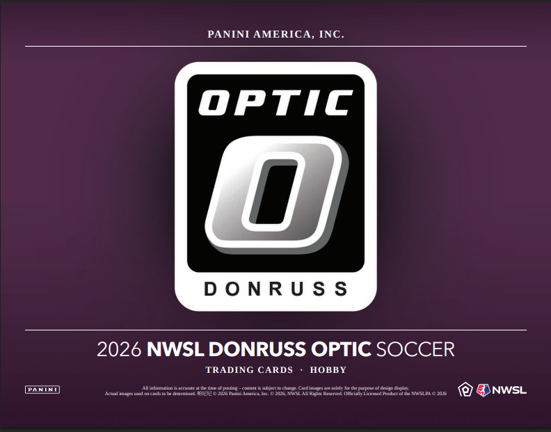 2026 Panini Donruss Optic NWSL Soccer Hobby Box