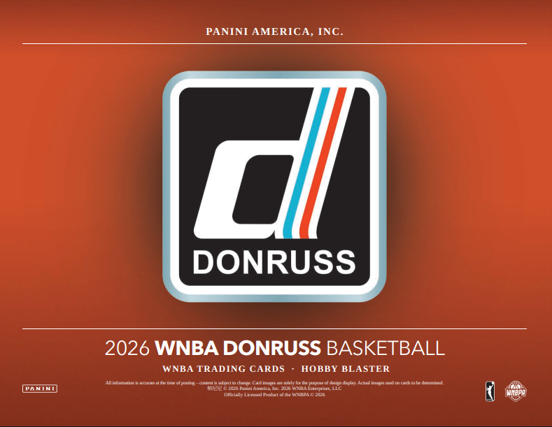 2026 Panini Donruss WNBA Basketball Hobby Blaster 20-Box Case