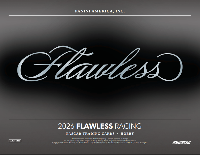 2026 Panini Flawless Racing Hobby 2-Box Case
