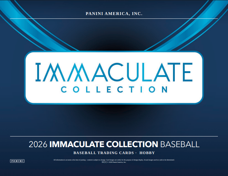 2026 Panini Immaculate Baseball Hobby Box