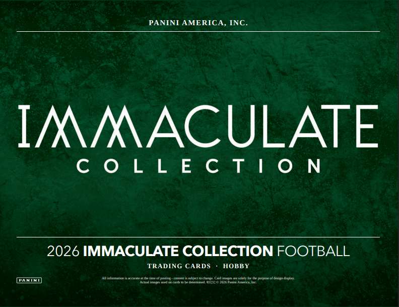 2026 Panini Immaculate Football Hobby 6-Box Case