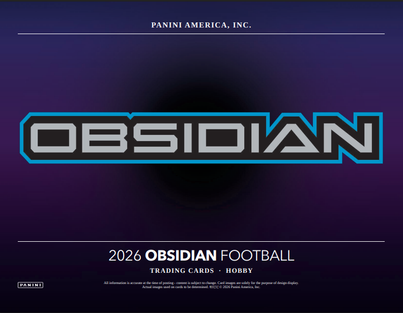 2026 Panini Obsidian Football Hobby Box