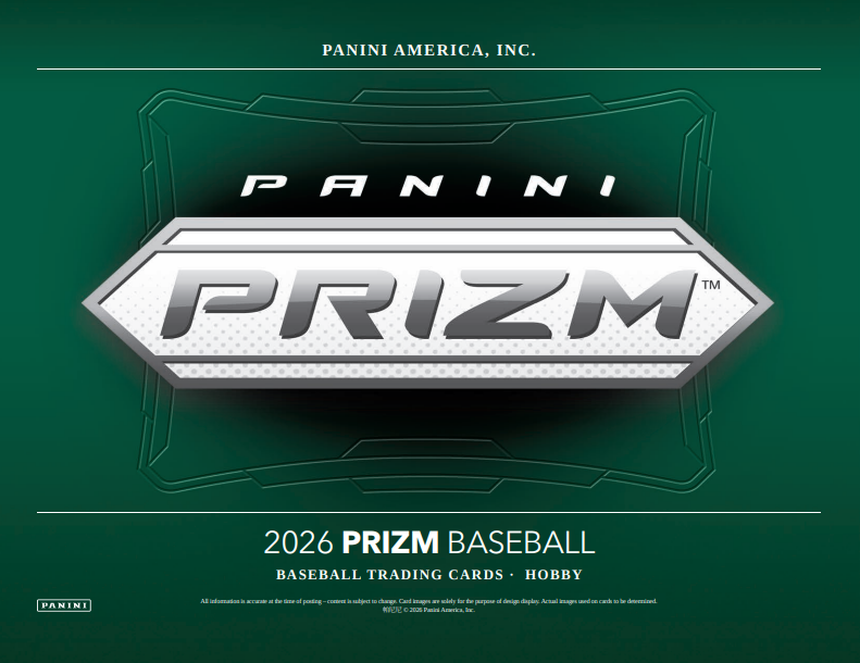  2026 Panini Prizm Baseball Hobby 12-Box Case