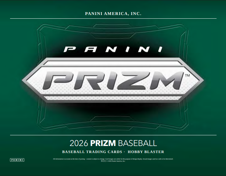  2026 Panini Prizm Baseball Hobby Blaster 20-Box Case