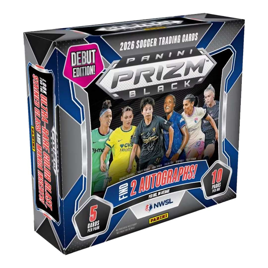 2026 Panini Prizm Black NWSL Soccer Hobby Box
