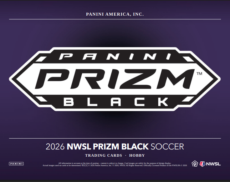 2026 Panini Prizm Black NWSL Soccer Hobby Pack