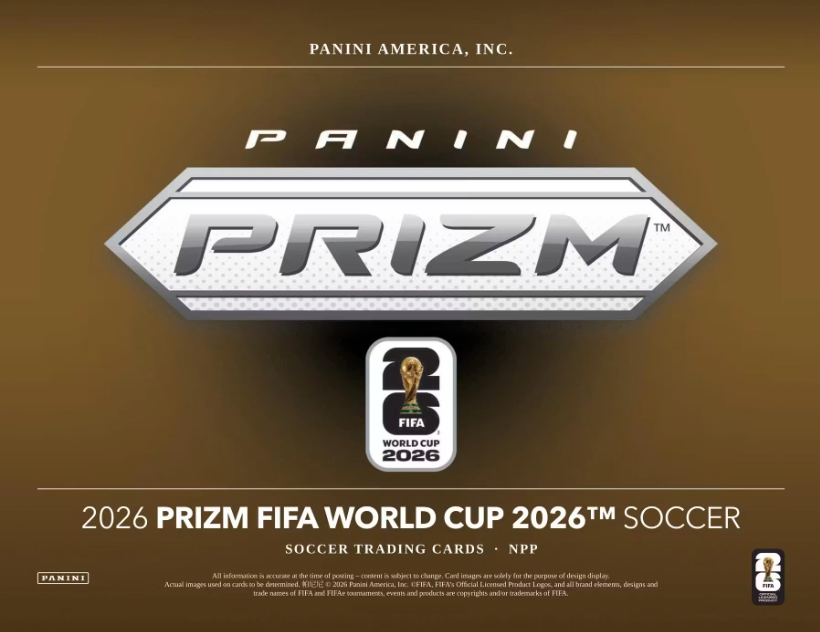 2026 Panini Prizm FIFA World Cup Soccer Blaster 20-Box Case (Teal, Red & Green Prizms!)