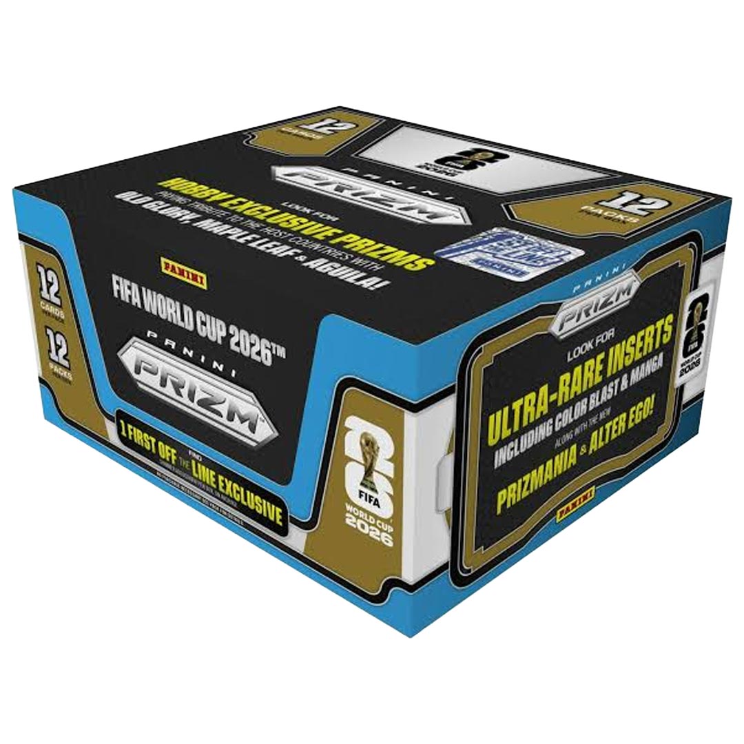 2026 Panini Prizm FIFA World Cup Soccer Hobby Box - 1st Off The Line (FOTL)