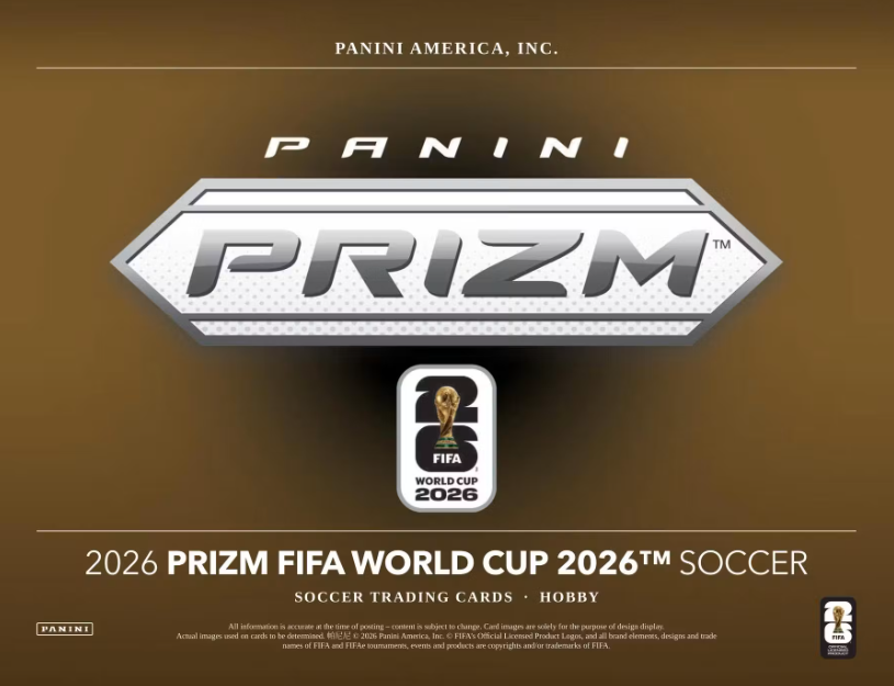 2026 Panini Prizm FIFA World Cup Soccer Hobby Box (Slightly Damaged)