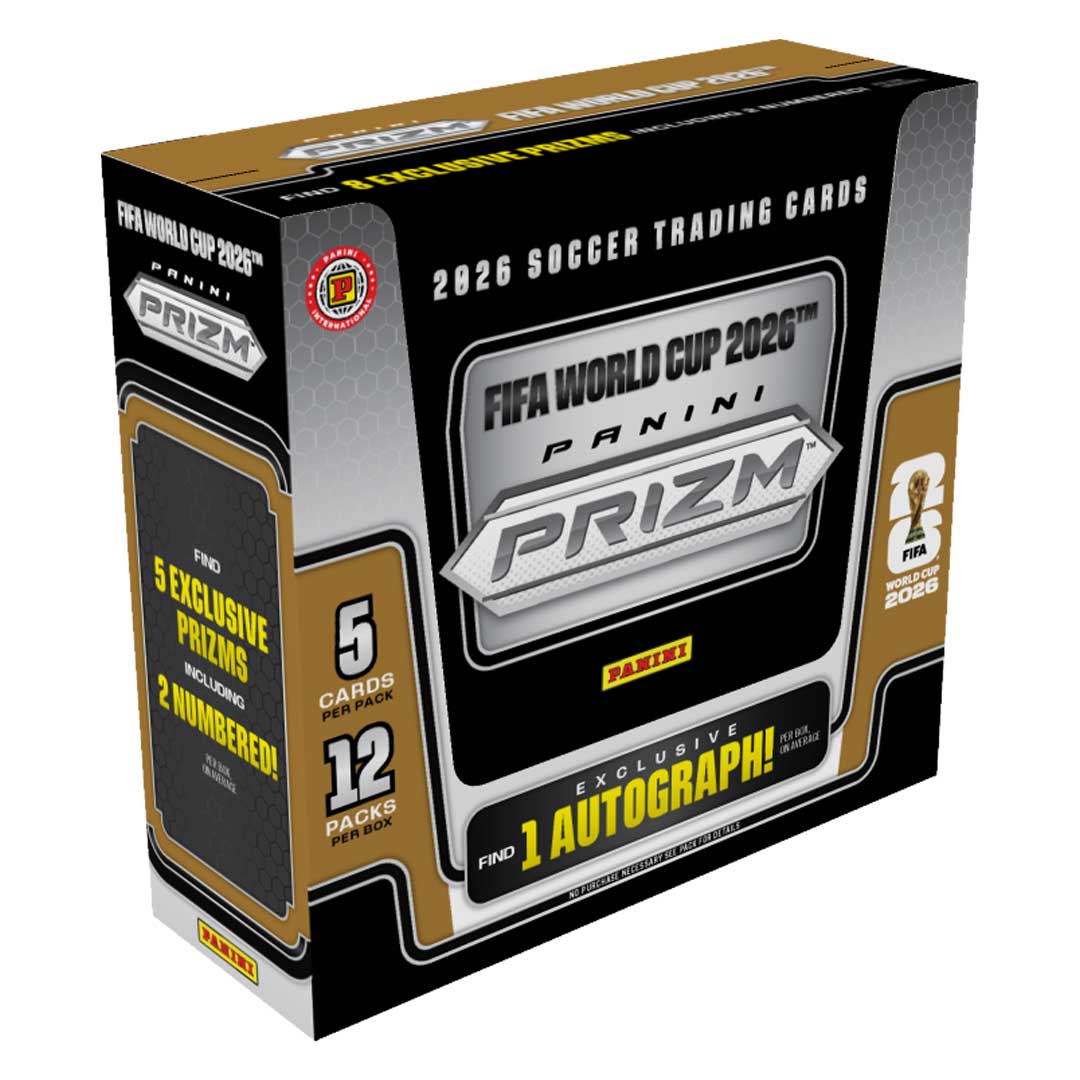 2026 Panini Prizm FIFA World Cup Soccer Hobby International Box