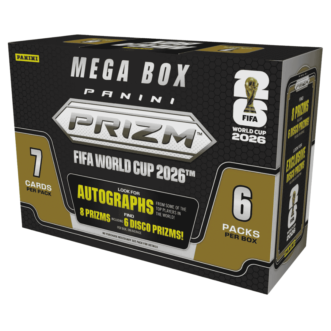2026 Panini Prizm FIFA World Cup Soccer Mega Hobby Box