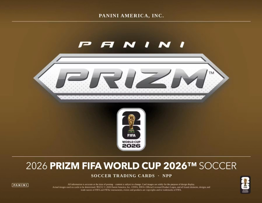 2026 Panini Prizm FIFA World Cup Soccer Retail 20-Box Case