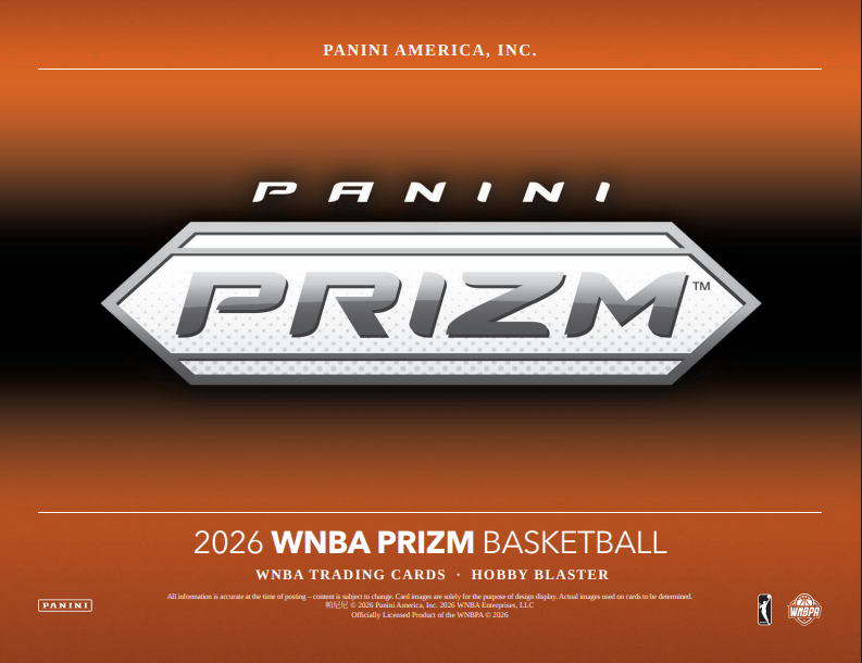 2026 Panini Prizm WNBA Basketball Blaster Hobby Pack (Green Ice parallel)