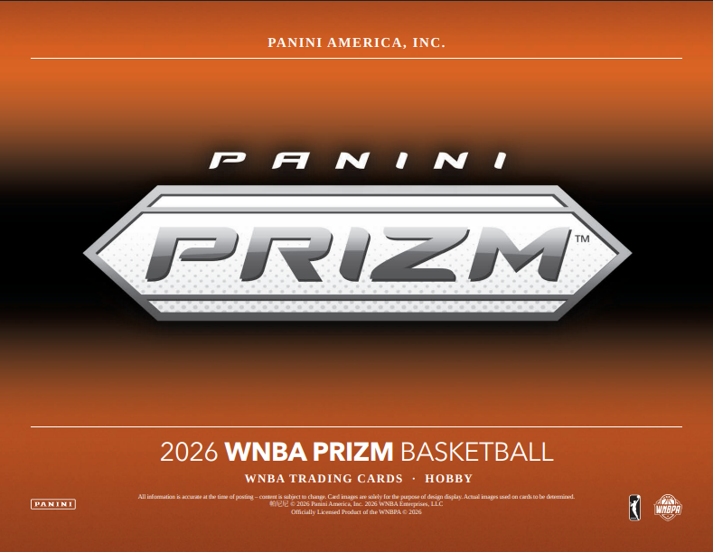 2026 Panini Prizm WNBA Basketball Hobby 12-Box Case