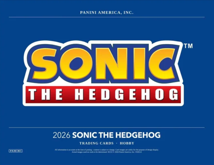 2026 Panini Sonic The Hedgehog Mega Box 