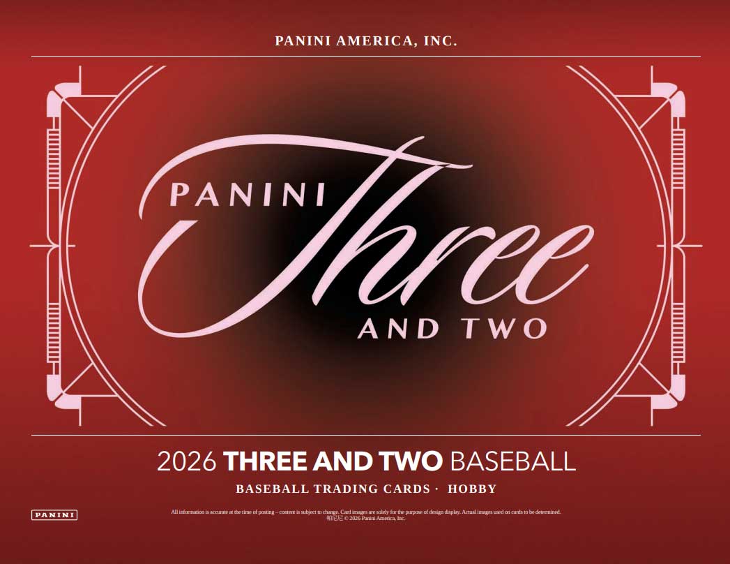 2026 Panini Three & Two Baseball Hobby Box