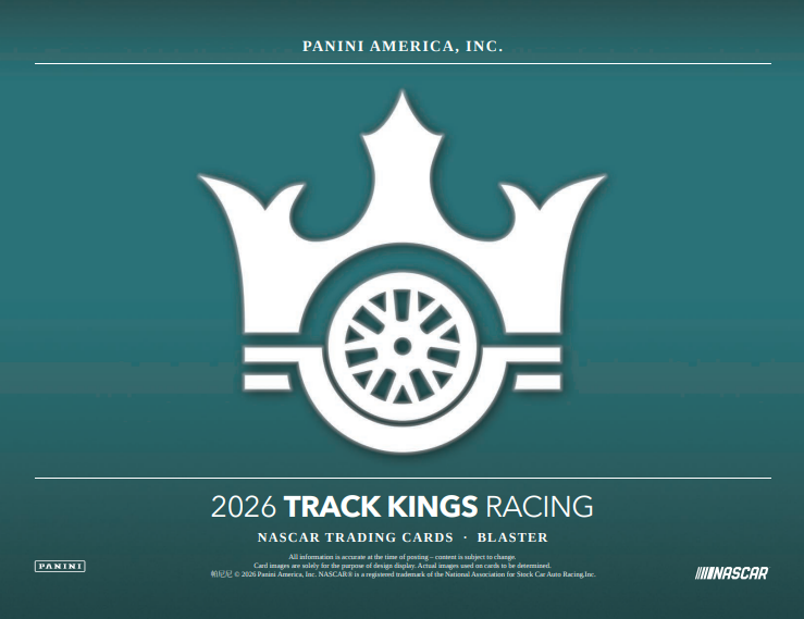 2026 Panini Track Kings NASCAR Racing Blaster Hobby Pack