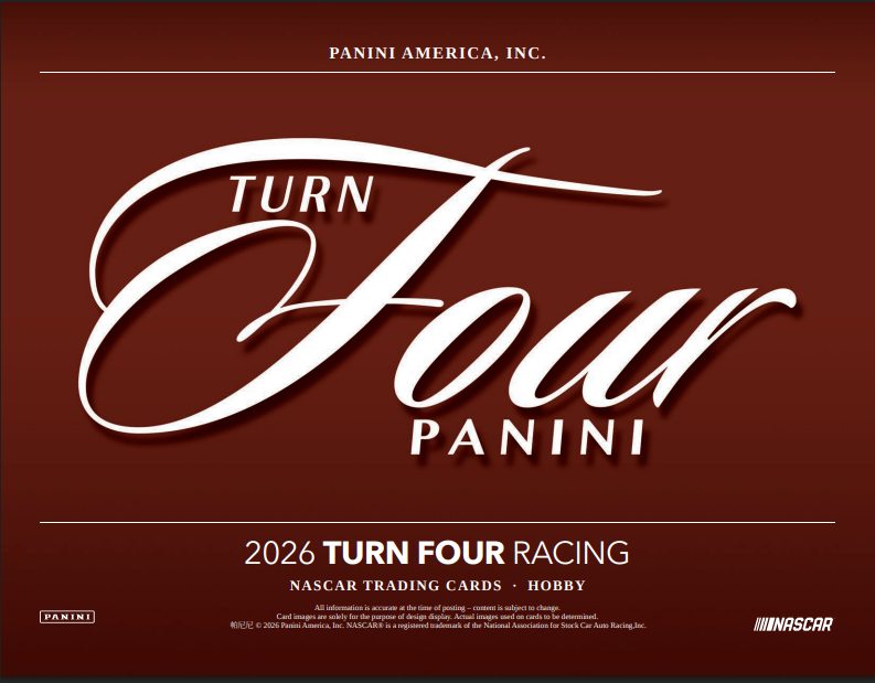 2026 Panini Turn Four Racing Hobby Box