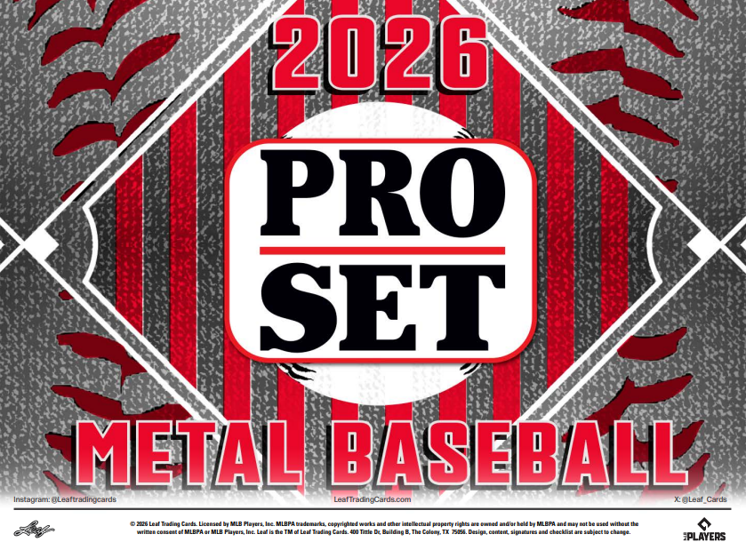 2026 Pro Set Metal Baseball Hobby Box