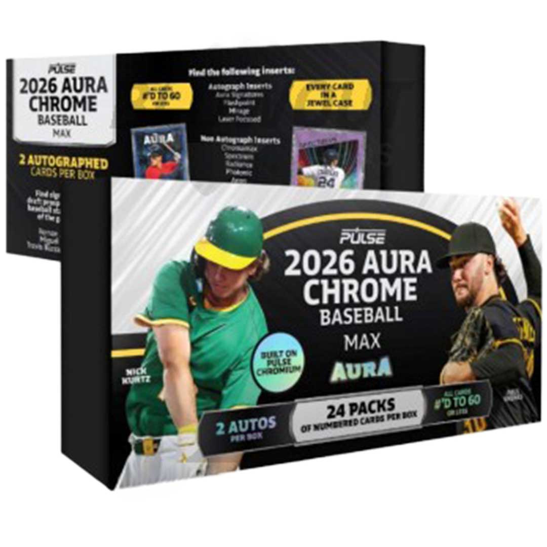 2026 Pulse Aura Chrome Baseball Max Edition Box
