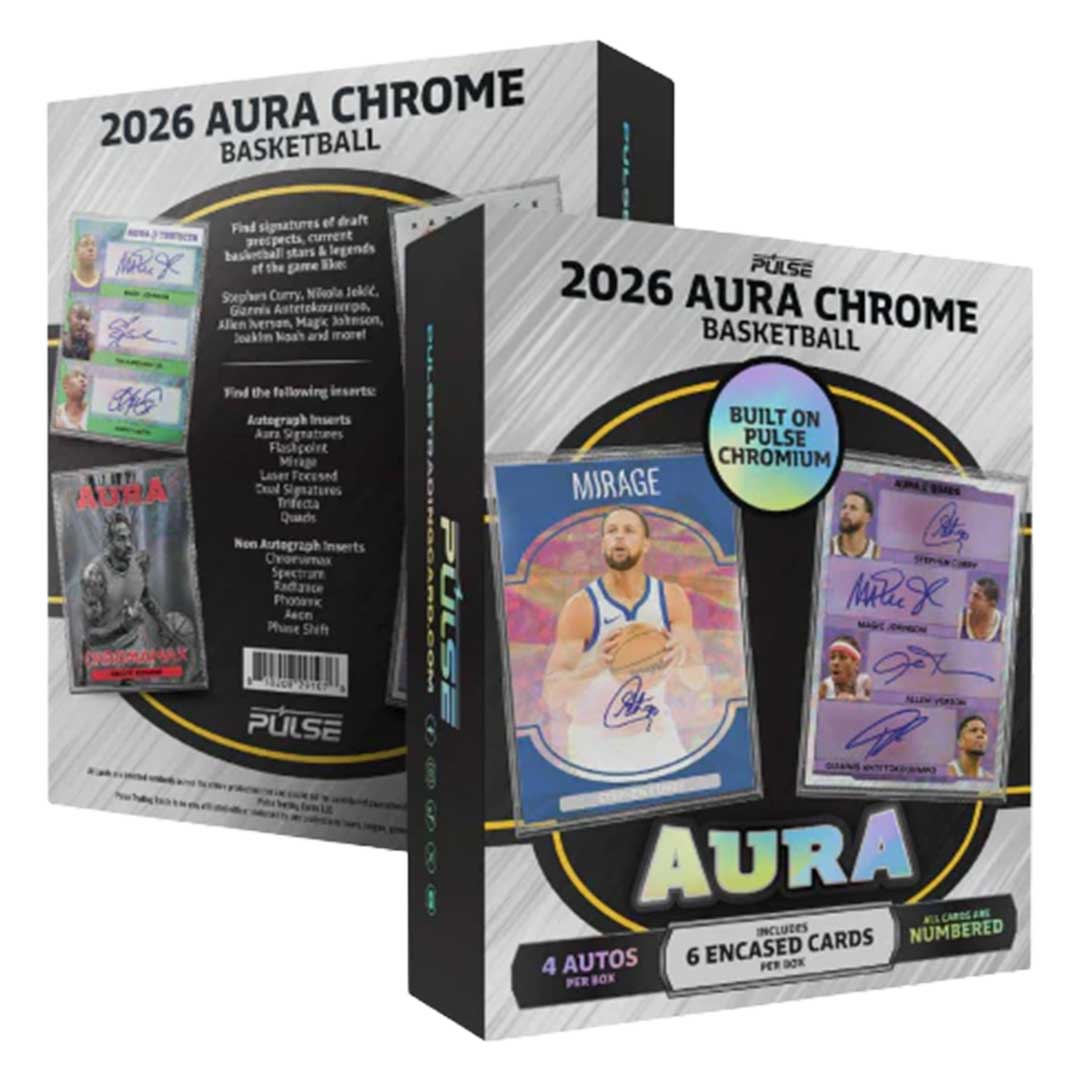 2026 Pulse Aura Chrome Basketball Hobby Box