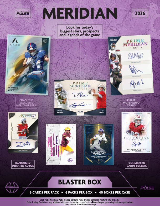 2026 Pulse Meridian Football Blaster Box