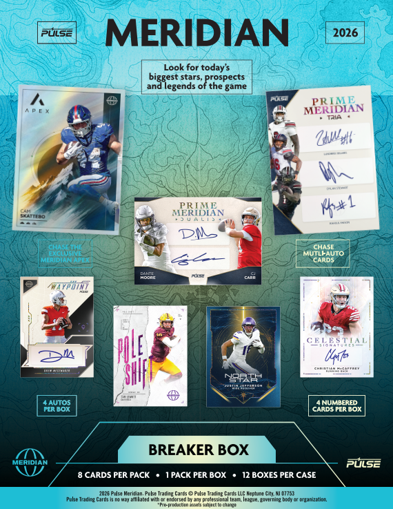 2026 Pulse Meridian Football Breaker Box