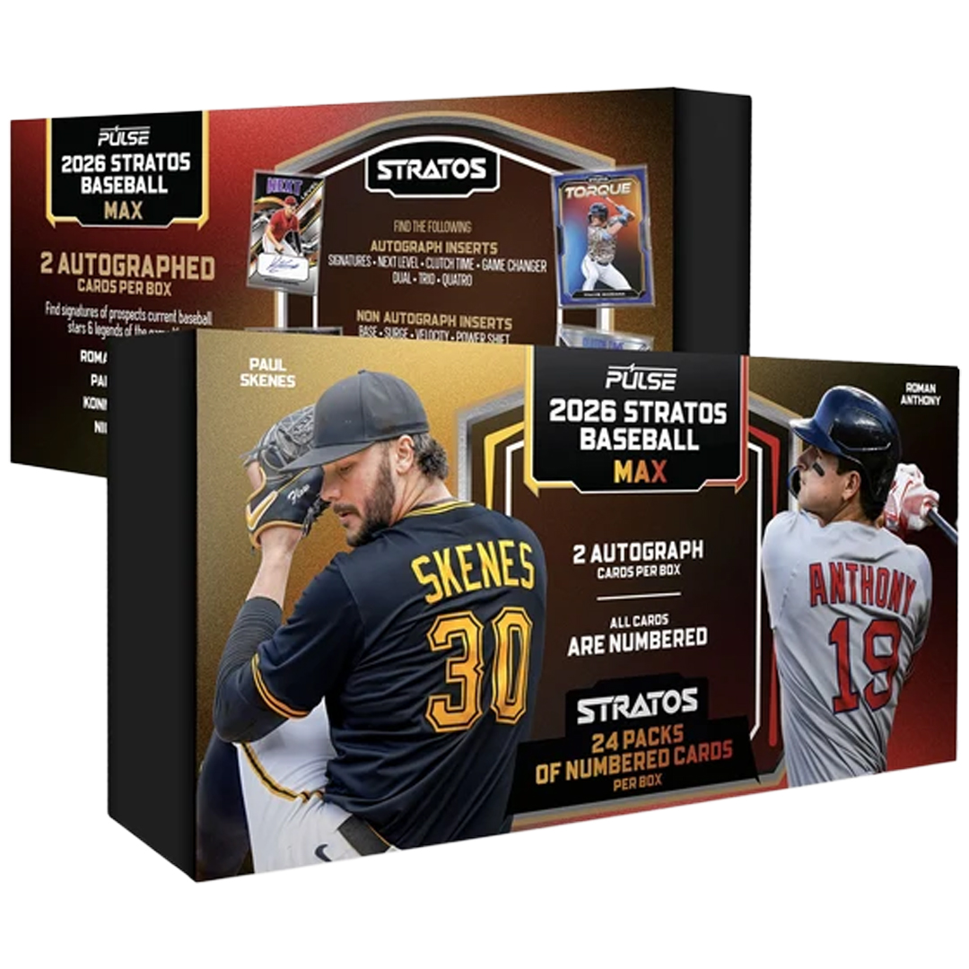 2026 Pulse Stratos Baseball Hobby Max Edition Box