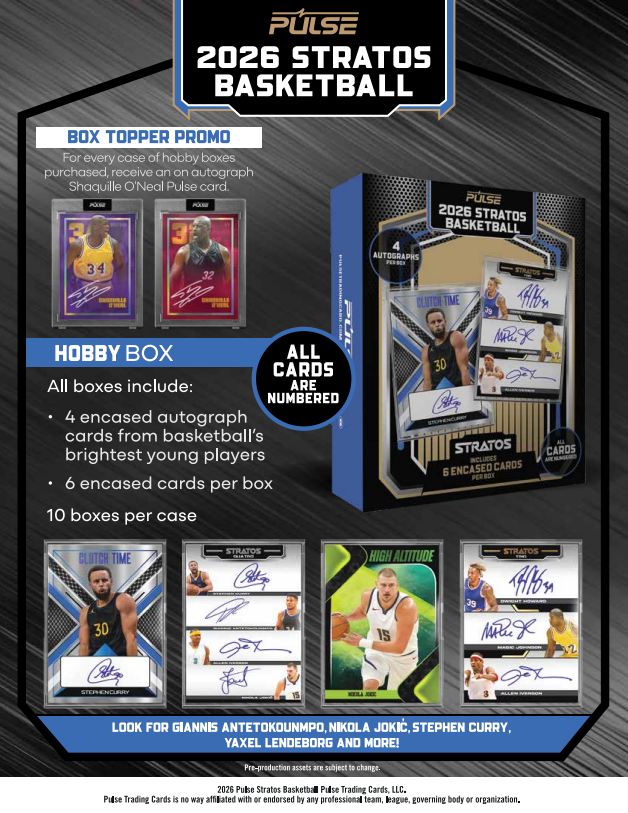 2026 Pulse Stratos Basketball Hobby Box