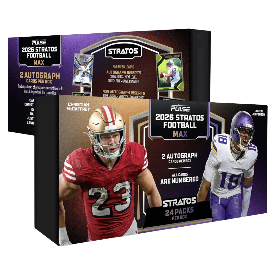 2026 Pulse Stratos Football Hobby Max Edition Box