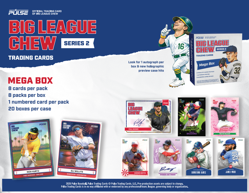 2026 Pulse x Big League Chew Series 2 Baseball Mega Box