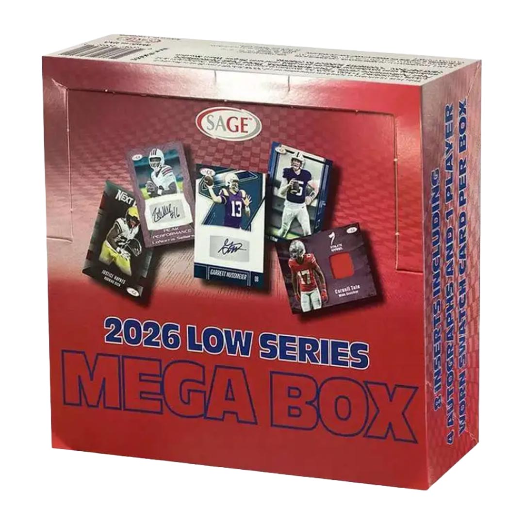 2026 Sage Collectibles Low Series Football Trading Card Mega Box