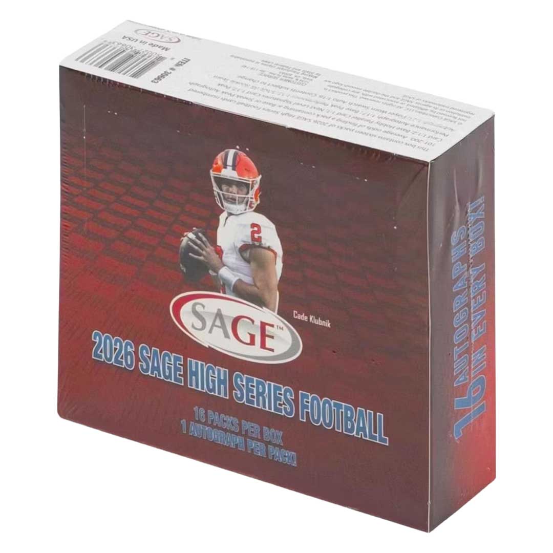 2026 Sage Football High Series Hobby Box