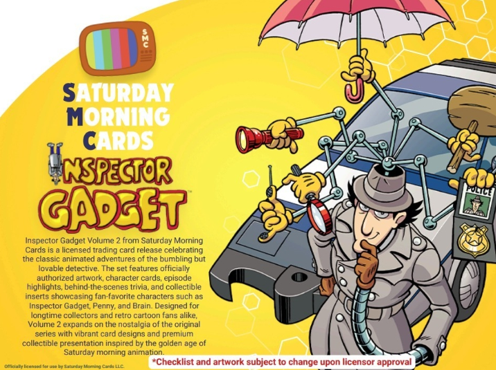 2026 Saturday Morning Cards Inspector Gadget Volume 2 10-Box Case