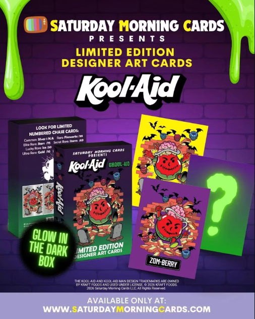 2026 Saturday Morning Cards Kool-Aid Ghoul-Aid Hobby Box