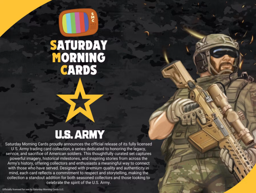 2026 Saturday Morning Cards U.S. Army Hobby 10-Box Case