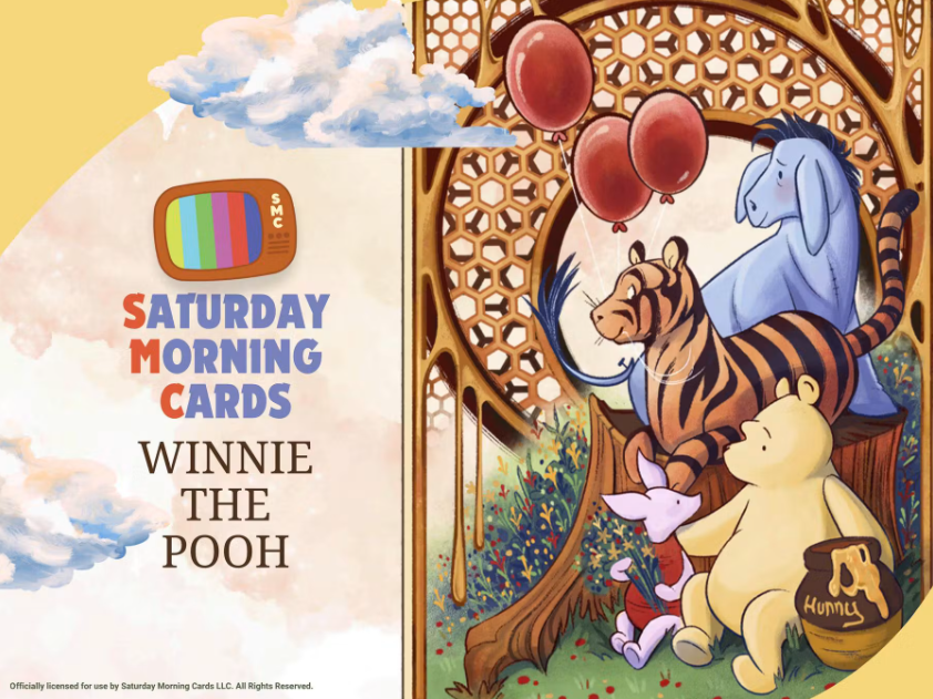 2026 Saturday Morning Cards Winnie the Pooh Hobby 10-Box Case