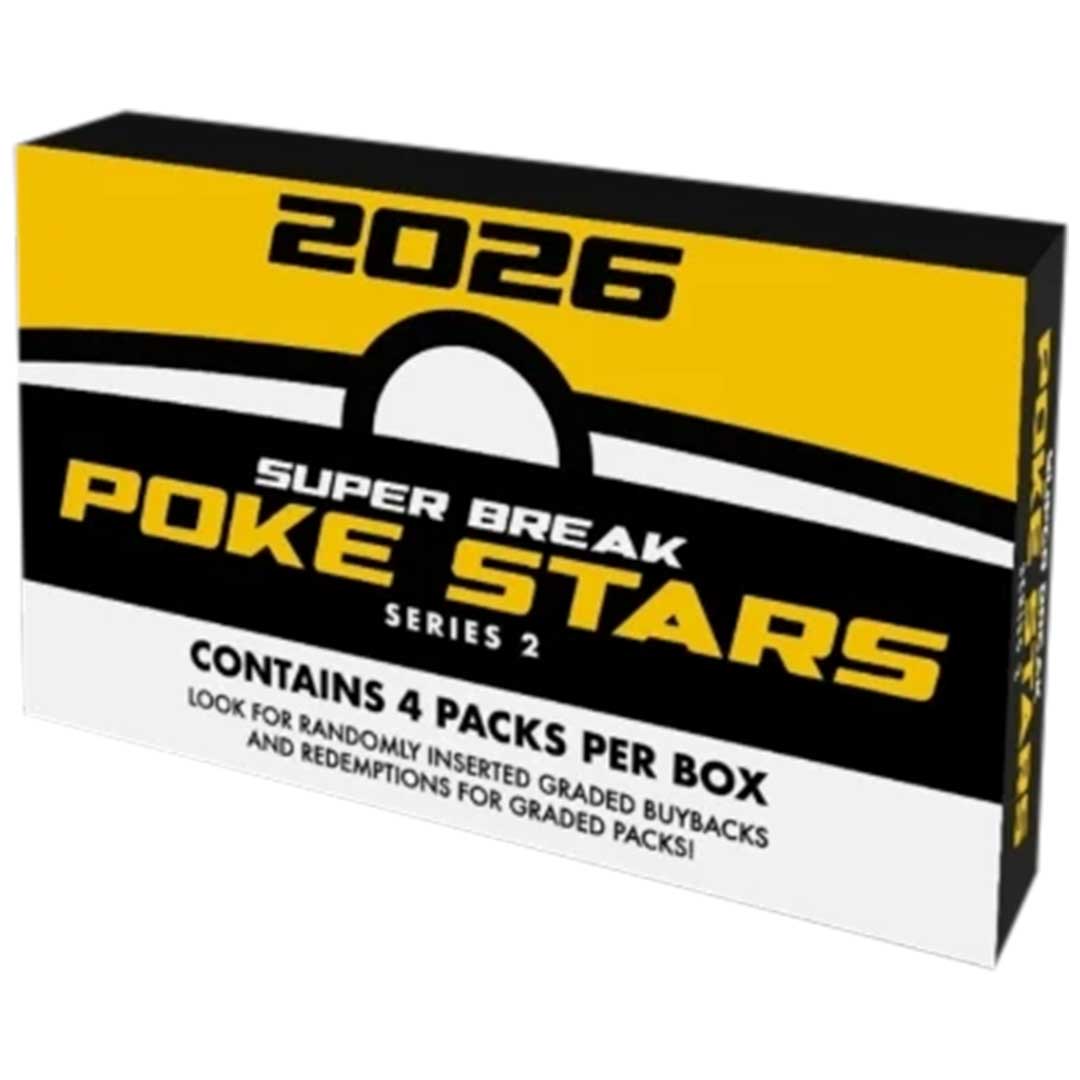 2026 Super Break Poke Stars Series 2 Box