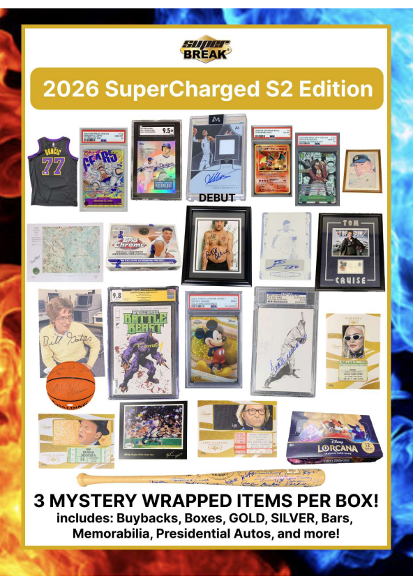 2026 Super Break Supercharged Edition Series 2 3-Box Case
