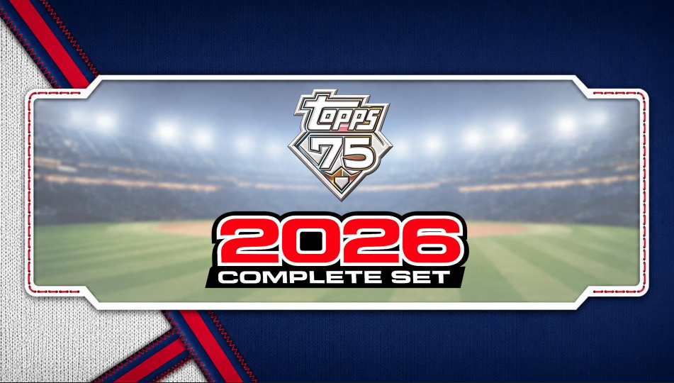 2026 Topps Baseball Factory Complete Set 8-Box Case (Retail Version)