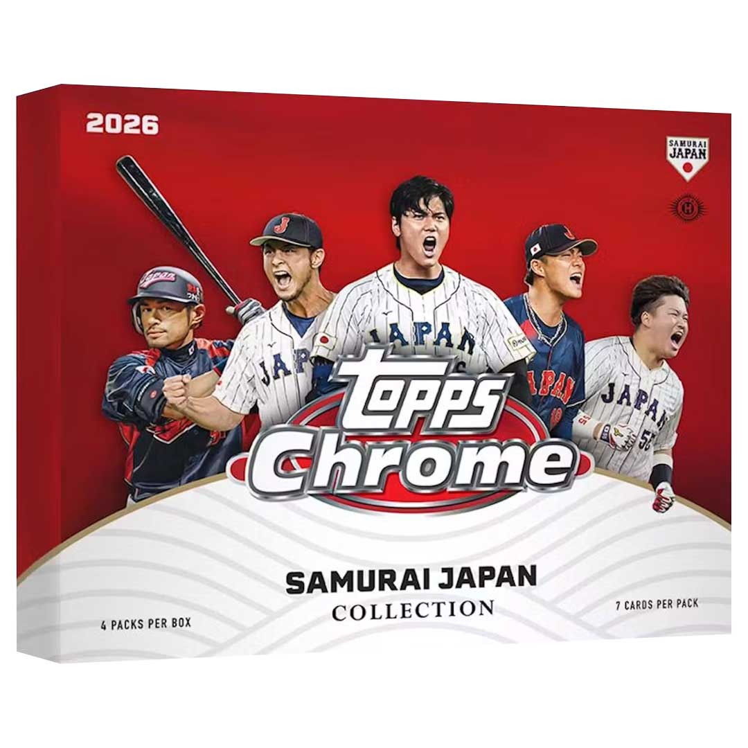 2026 Topps Chrome Baseball Team Samurai Japan Collection Box