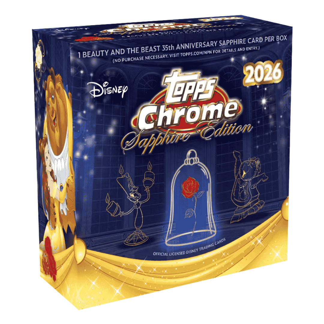 2026 Topps Chrome Disney Sapphire Edition Box