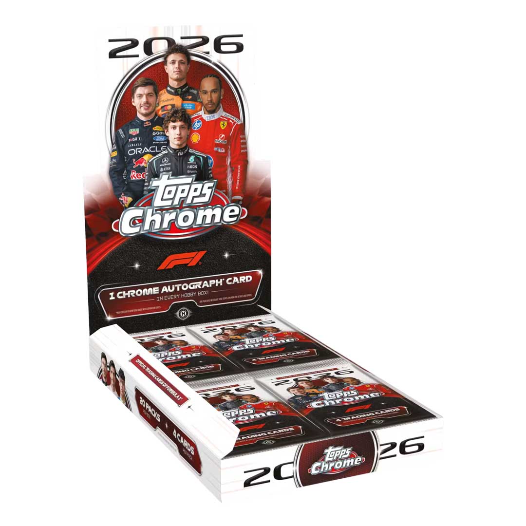 2026 Topps Chrome F1 Formula 1 Hobby Box