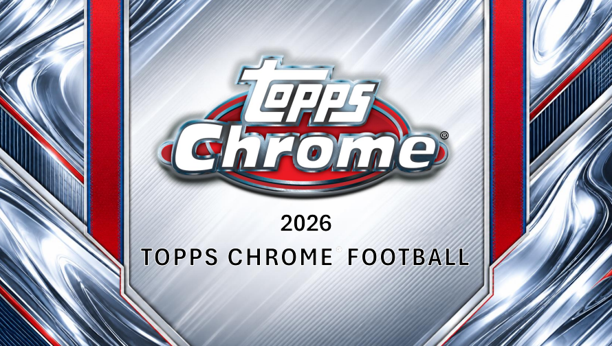 2026 Topps Chrome Football Jumbo Hobby Box - First Day Issue (FDI)