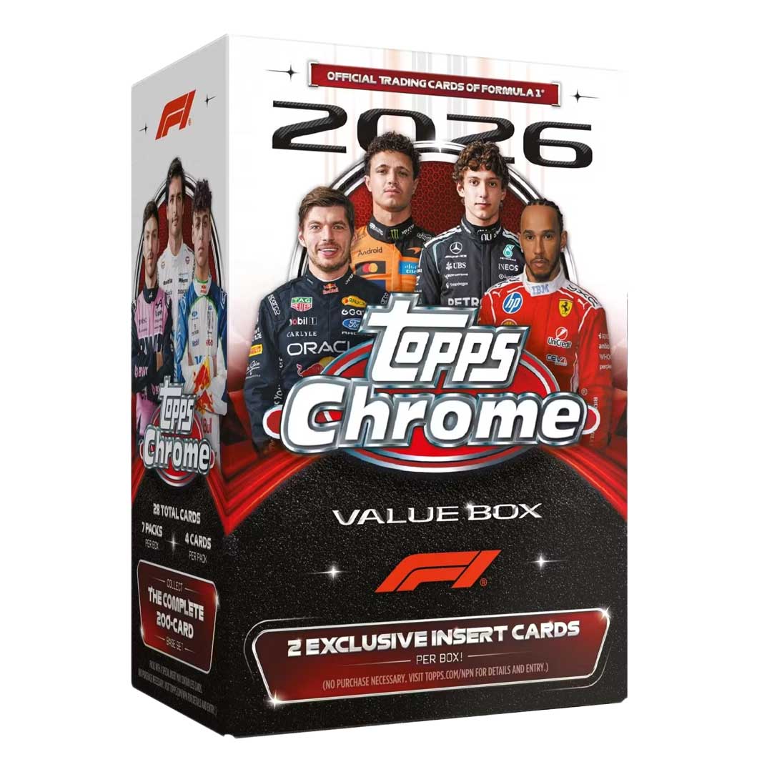 2026 Topps Chrome Formula 1 Blaster Box