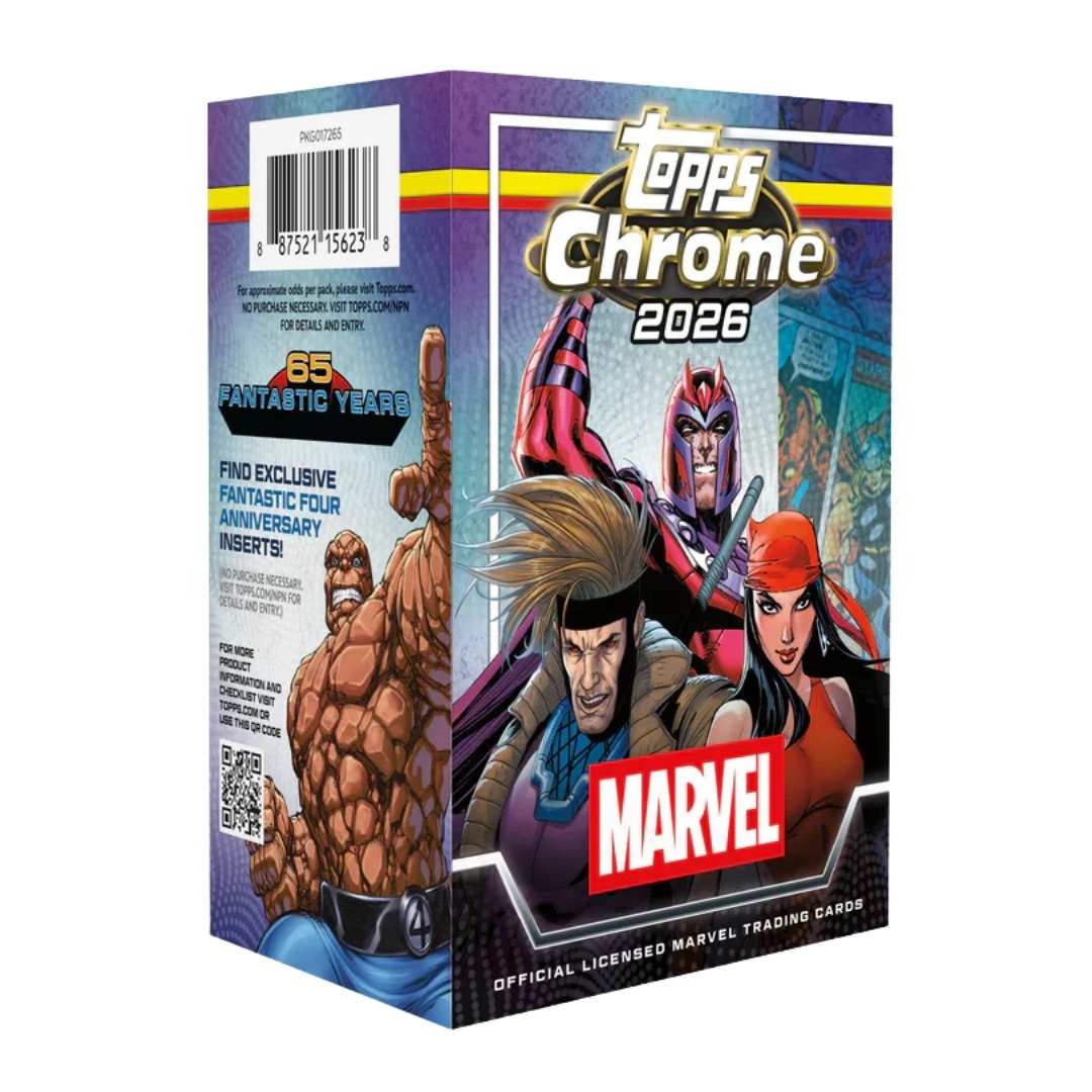 2026 Topps Chrome Marvel Value Box