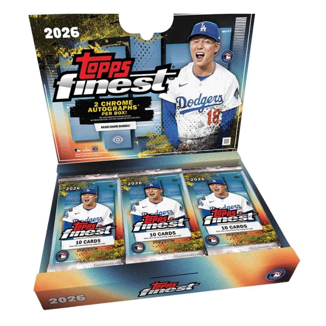 2026 Topps Finest Baseball Hobby Box - First Day Issue (FDI)